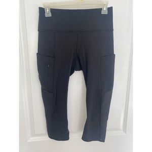 Tablets cropped workout leggings